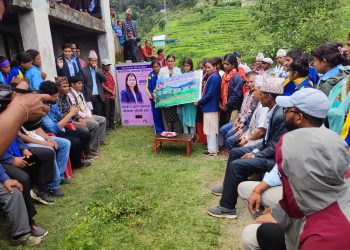 दूरुपयोग रोक्न भ्यान्डीङ मेसिन मार्फत किशोरीलाइ सेनेटरी प्याड