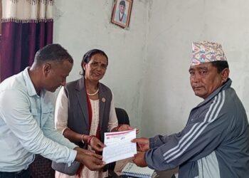 एमाले शुभकालिकाद्धारा गाउँपालिकालाई १५ बुधे ज्ञापन पत्र