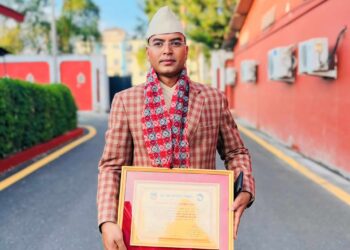 पत्रकार महासंघका अध्यक्ष बिष्ट सम्मानित