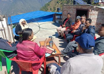 उपसभामुख न्यौपानेद्धारा जेनजी लिडरसंग भेटघाट