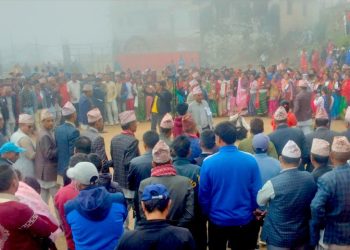 गणतन्त्र दिवसको अवसरमा जेठ १४ गते मान्ममा देउडा खेल हुदै